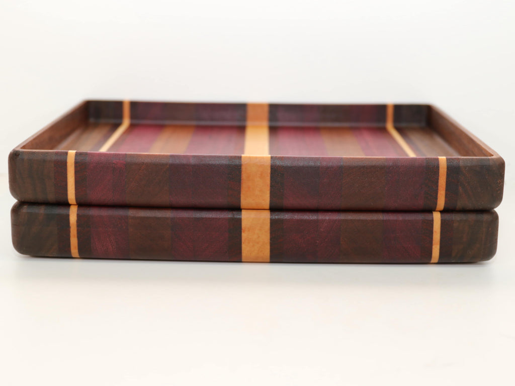 Rectangular catch-all tray