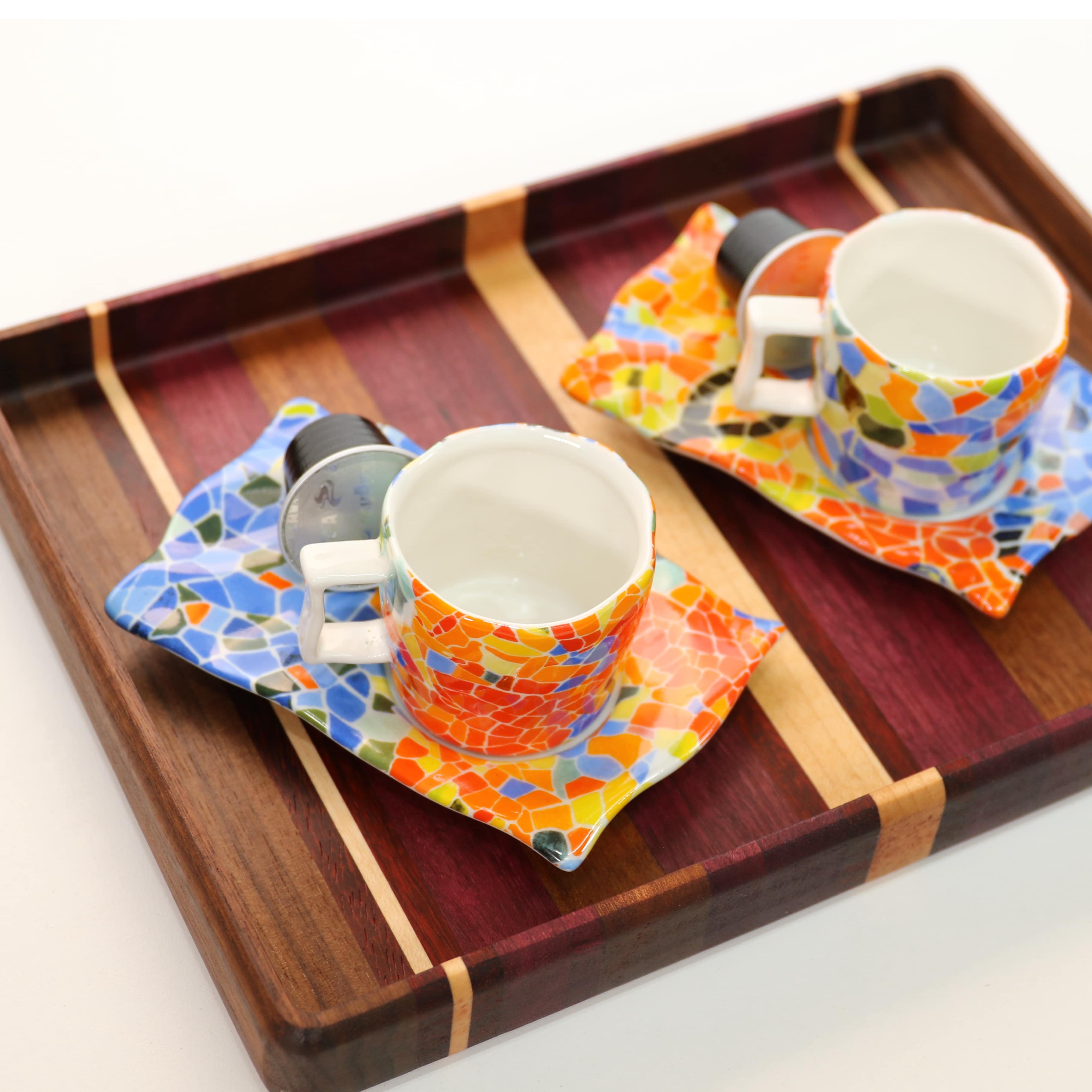 Rectangular catch-all tray