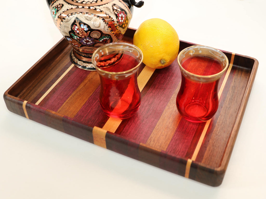 Rectangular catch-all tray