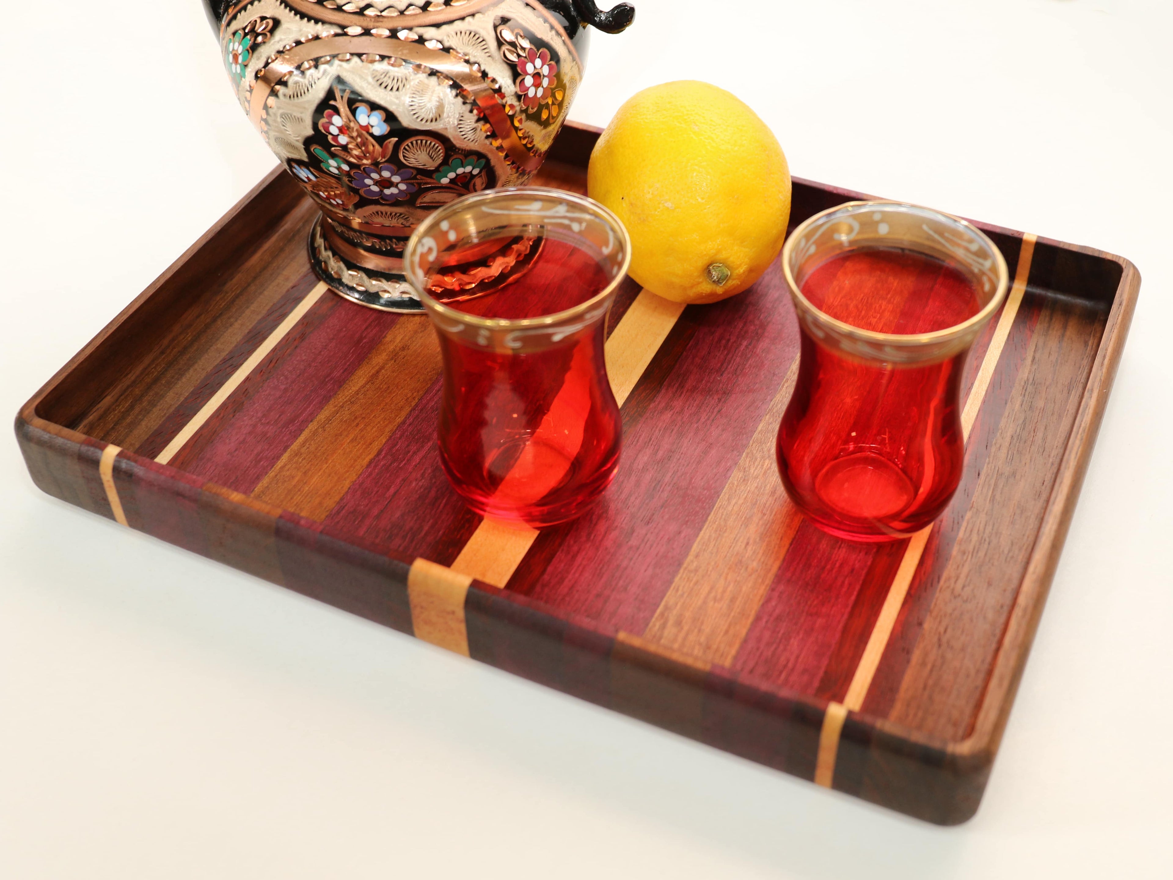 Rectangular catch-all tray